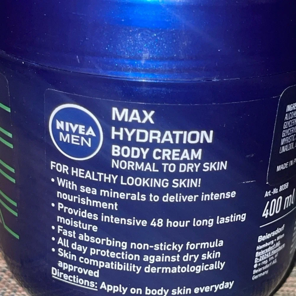 Nivea Men Max Hydration